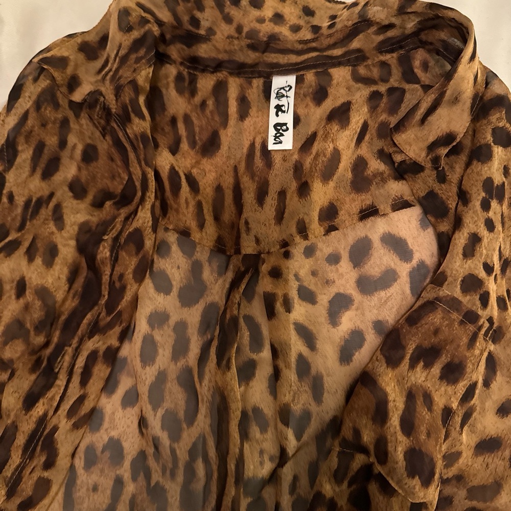 Leopard shirt rat and boa